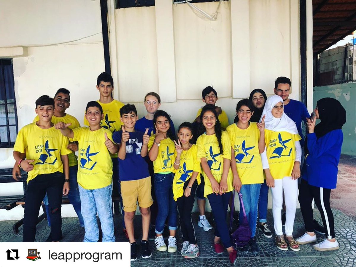 LEAPProgram's tweet photo. To continue their education, students in refugee camps in Lebanon must pass an exam administered in English. Give today and help support a young person’s education and future. We have just over $3000 left to raise! (Link in bio)
#leapprogram #palestine #youth #education #refugee https://t.co/jIbXdTAkeZ