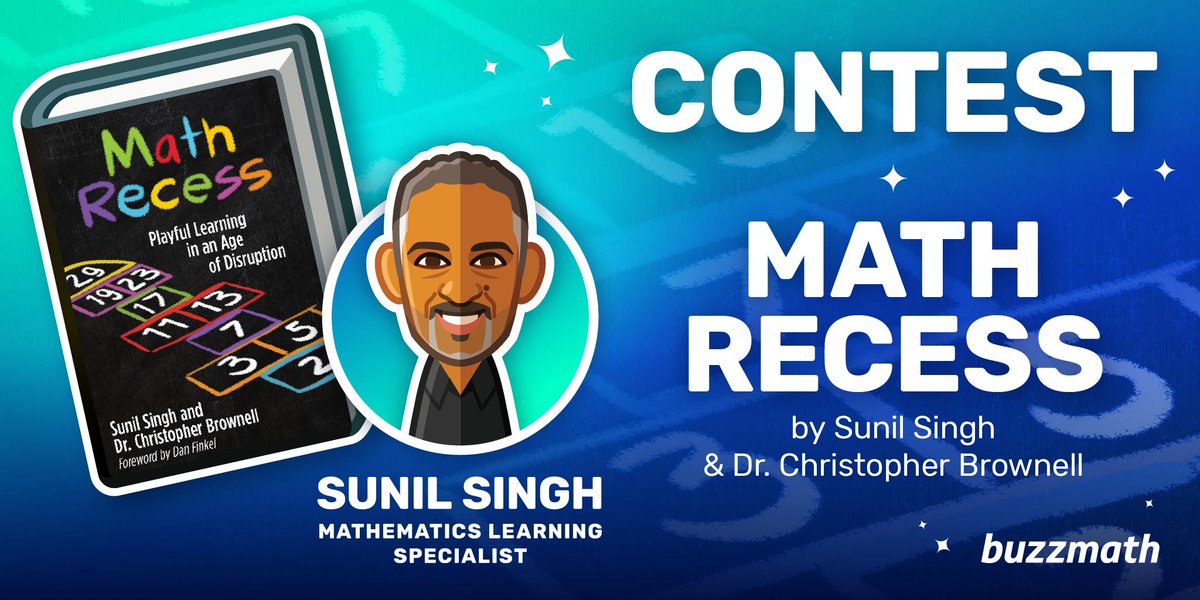 Buzzmath's tweet photo. Want a chance to win Sunil Singh's book? Easy! Go to our Facebook page and subscribe. Then, like and share the contest's post for a chance to win. You have until October 7 to participate! 👇
https://t.co/A0wLPC8TOK
The winner will be announced next Tuesday. Good luck ! https://t.co/IxYiYbxlax