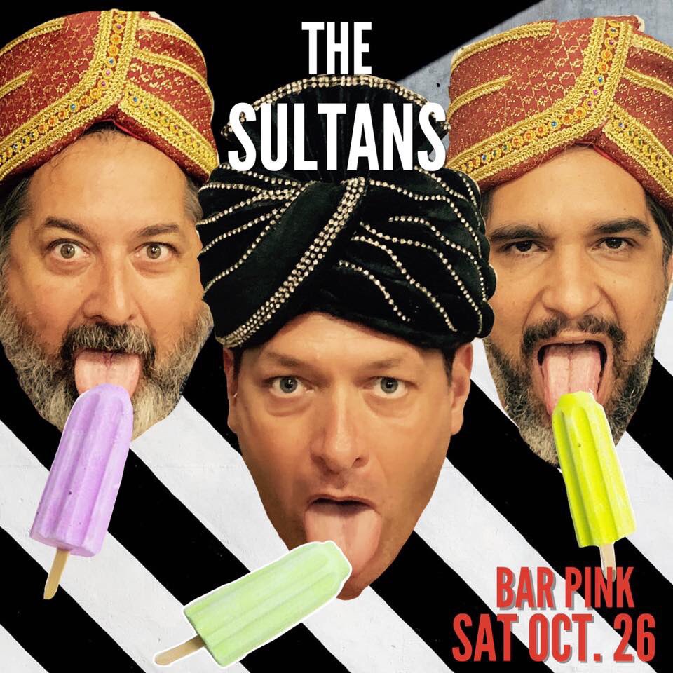 These guys will be getting back together to bombard your earholes on Oct. 26. Tickets are available at sultanshalloween.brownpapertickets.com