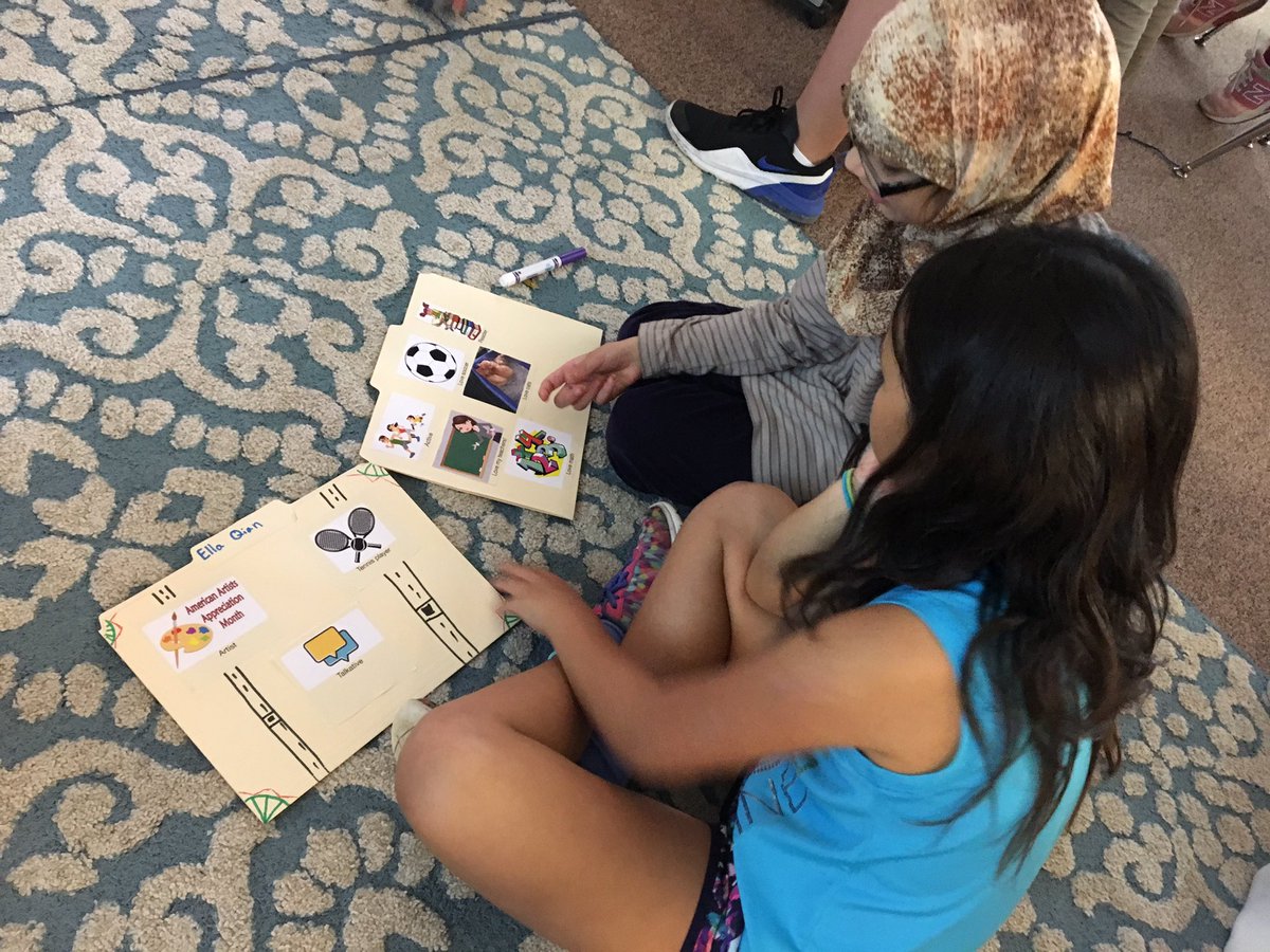 MrsChangGrove's tweet photo. Readers made their own suitcases (w/ file folders) to show their external &amp; internal traits after reading The Tiger Rising by Kate DiCamillo. They shared with one another to give evidence of each trait! #reading #MentorText #CharacterTraits #InternalExternal @GroveAve220 https://t.co/T9CFNUsPvR
