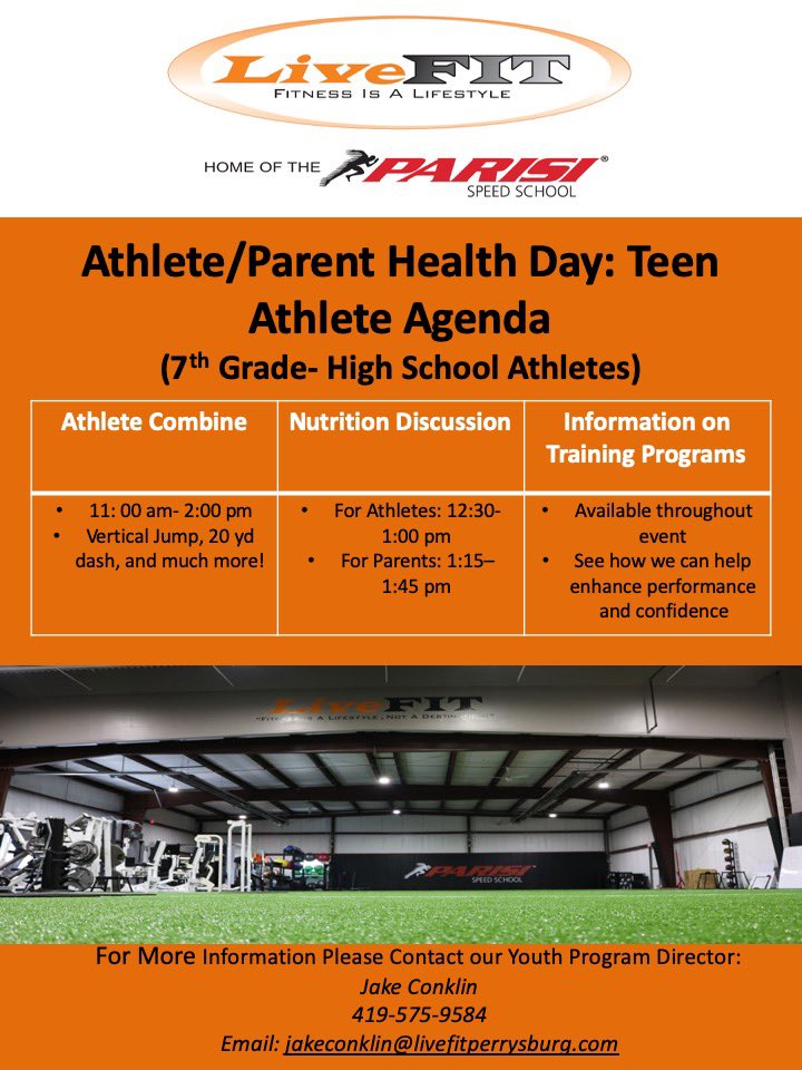 LiftingPhs's tweet photo. ➡️FREE⬅️ Public Event
For Athletes - Parents &amp; Coaches
Sat Oct 5th 11 am - 2 pm

Athlete performance combine, nutrition discussions, program information, and much more! https://t.co/UXudynIr6T