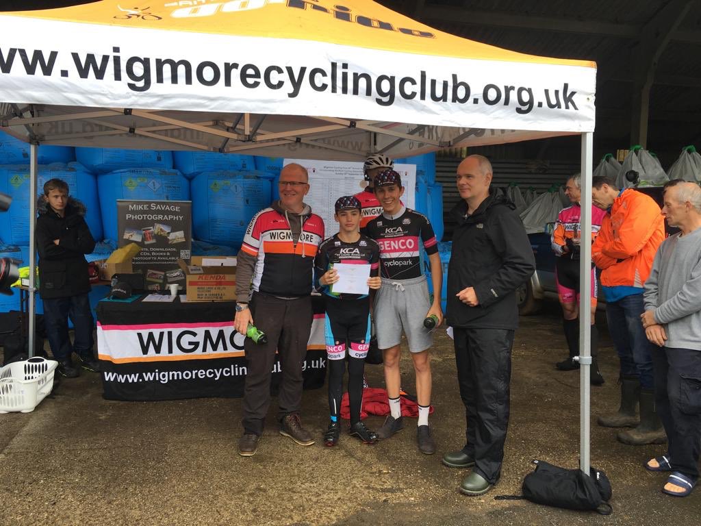 Great result at the Wigmore hill climb, youth and junior riders taking the team win!