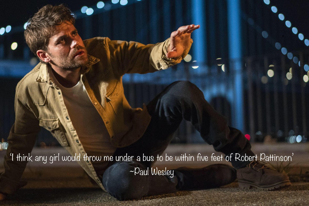 PWChronicles's tweet image. Hi everyone!! Time for today’s Paulism. 😂🤣 #paulwesley #paulism #tellmeastory #tvd #thevampirediaries #actor #director #writer #activist #producer #animallover #stefansalvatore #robertpattinson #twilight