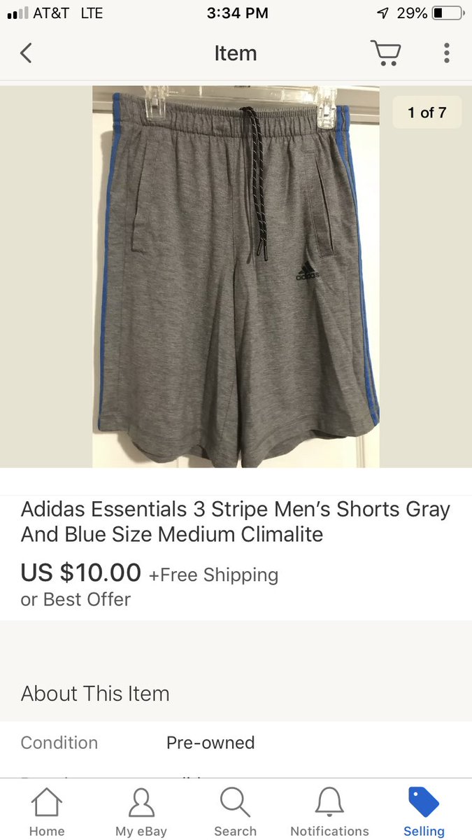BravosJourney's tweet image. #whatsoldonebay the first week of sept. #adidas shorts, #pcgames that I picked up at a garage sale for $4 #textbook I had at home and a #Lenox lot I picked up for $50.00 #ebay #ebayseller #reseller #resell #resellercommunity