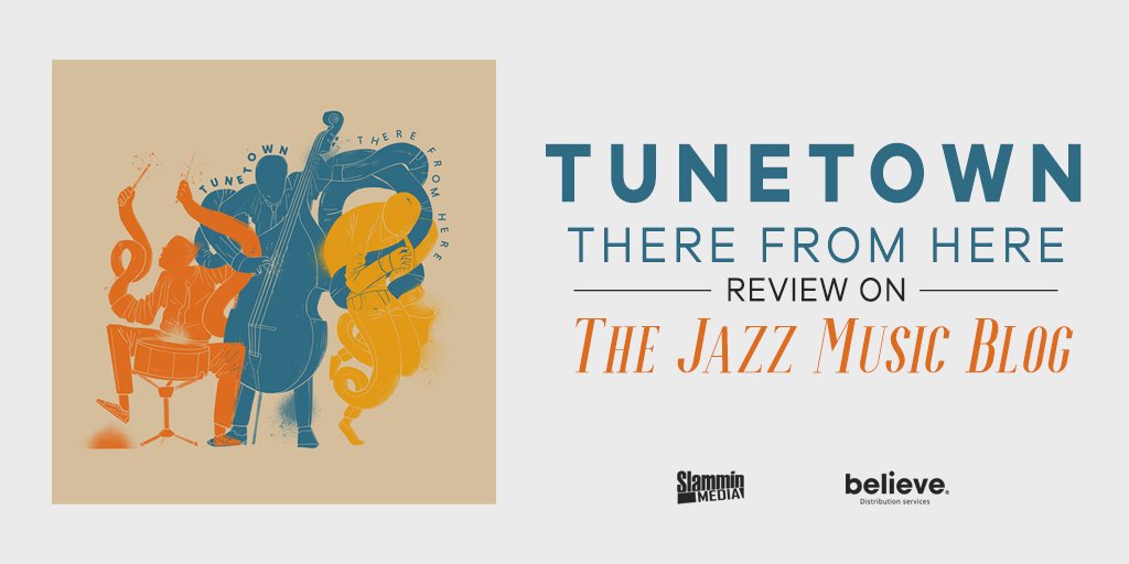 TuneTownJazz's tweet photo. "Canada’s newest collective TuneTown release debut album There From Here... adventurous and expansive"
Thank you to Marty for his review on #TheJazzMusicBlog!
READ MORE HERE: https://t.co/Ipy0ttI080
#NewMusicMonday #Jazz #ThereFromHere #NewMusic #CanadianJazz https://t.co/zW3SMoeNDv