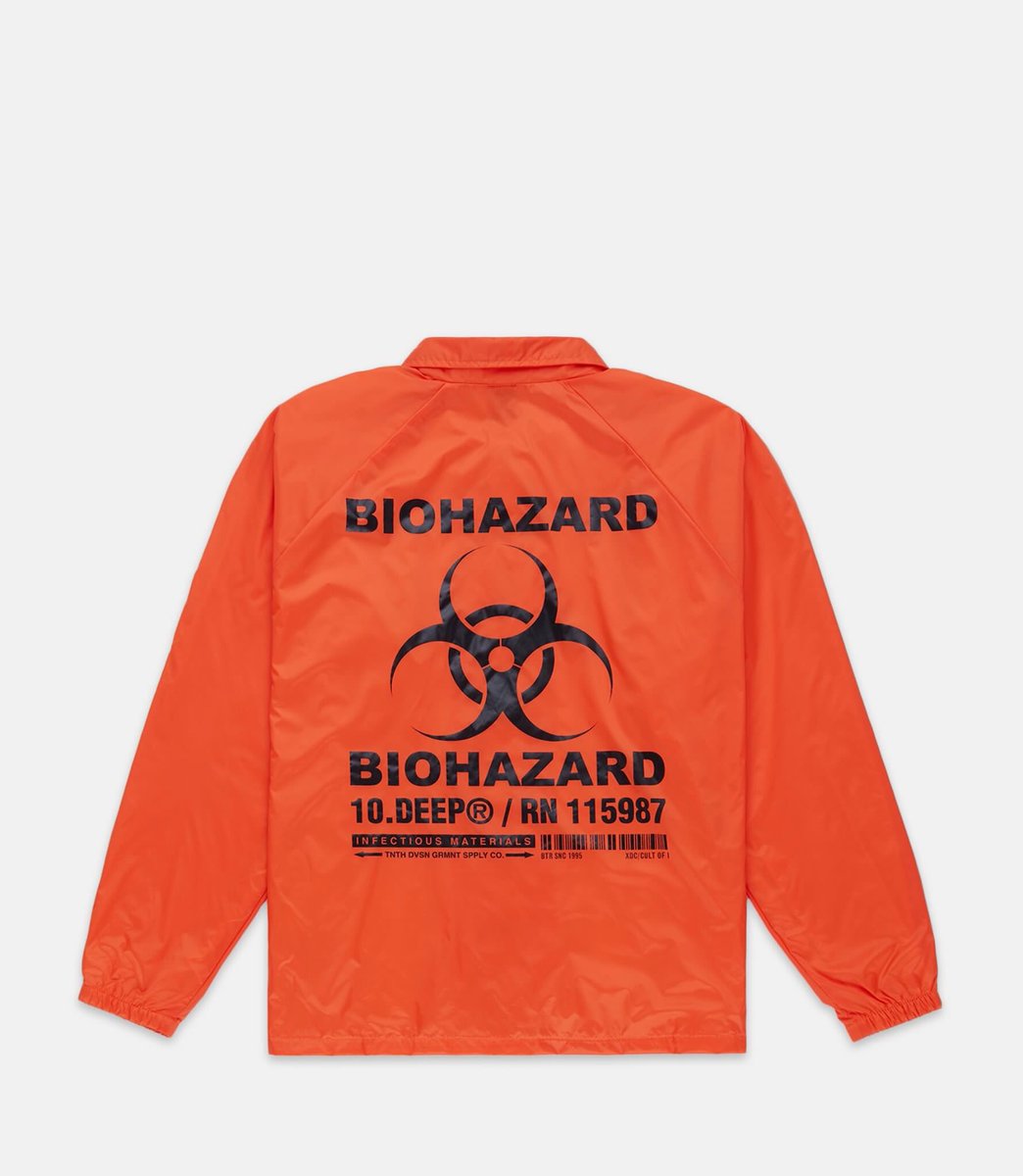 LDRS1354's tweet photo. 🚨New @10Deep “BioHazard” L/S & Coach Jacket, Now available instore📍& Online💻📦. #10Deep #Lead #BioHazard #FallOne #NeverFollow #Leaders https://t.co/6DOt0gsnmu