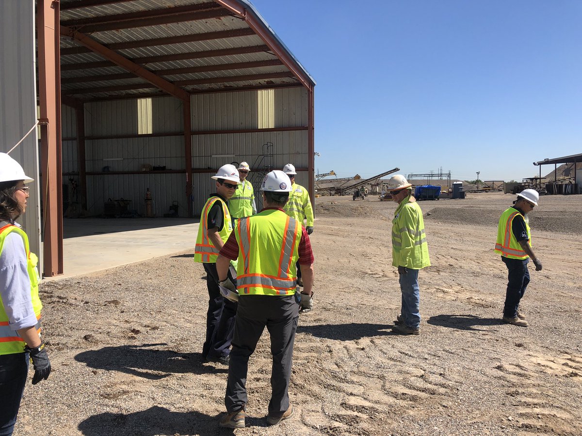 Best in the West finals, visit to West AGG plant, Phoenix, very consistent top performance over several years, a number of very good additional improvements, outstanding documentation of all efforts like e.g. All Safe‘s, well done Jeff and team, #BestInTheWest, <a href="/CEMEX_USA/">Cemex US</a>