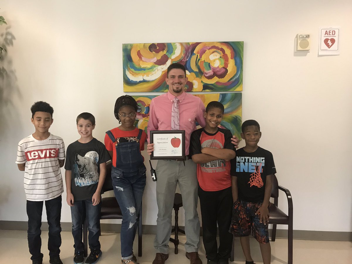 Congratulations to our September teacher of the month Cole Murphy <a href="/12colemurphy/">cole murphy</a>. He is such and amazing teacher and a huge asset to <a href="/Minor_Community/">Minor Community School</a> #mcsALLin <a href="/JEFCOED/">Jefferson County Schools</a> <a href="/vettesands1920/">Dr. Yvette Sanders</a> <a href="/mistermickle4/">mistermickle4</a>