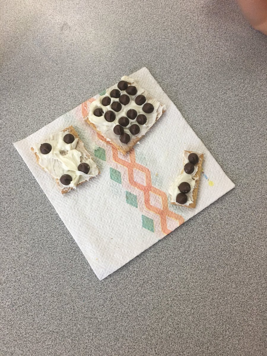 Today in math we learned out doubles facts by making yummy doubles dominos! <a href="/SLCSBrummer/">Brummer Elementary</a>