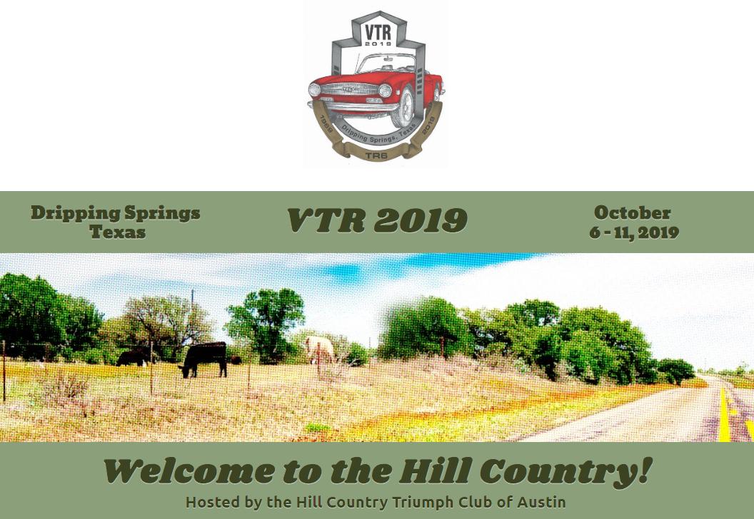 Join the Hill Country Triumphs as they host the largest gathering of Triumph cars in the nation!
#triumph #carshow #britishcars

hillcountrytriumphclub.org/vtr2019/schedu…