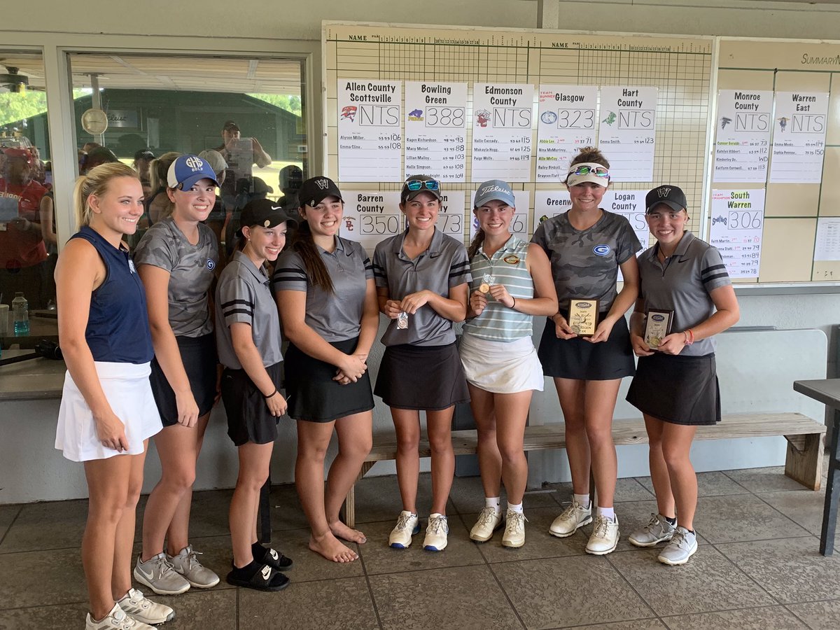 Congratulations <a href="/ladygatorgolf/">Ladygatorgolf</a> on a 3rd place finish at Region. Three state qualifiers: Emily Morgan, Emma Harmon, and Maiah Cisco. Great job to all on a fine season, really proud of you. Go Gators! @GATORaid2020 <a href="/GHSGatorGolf/">Greenwood Gator Golf</a>