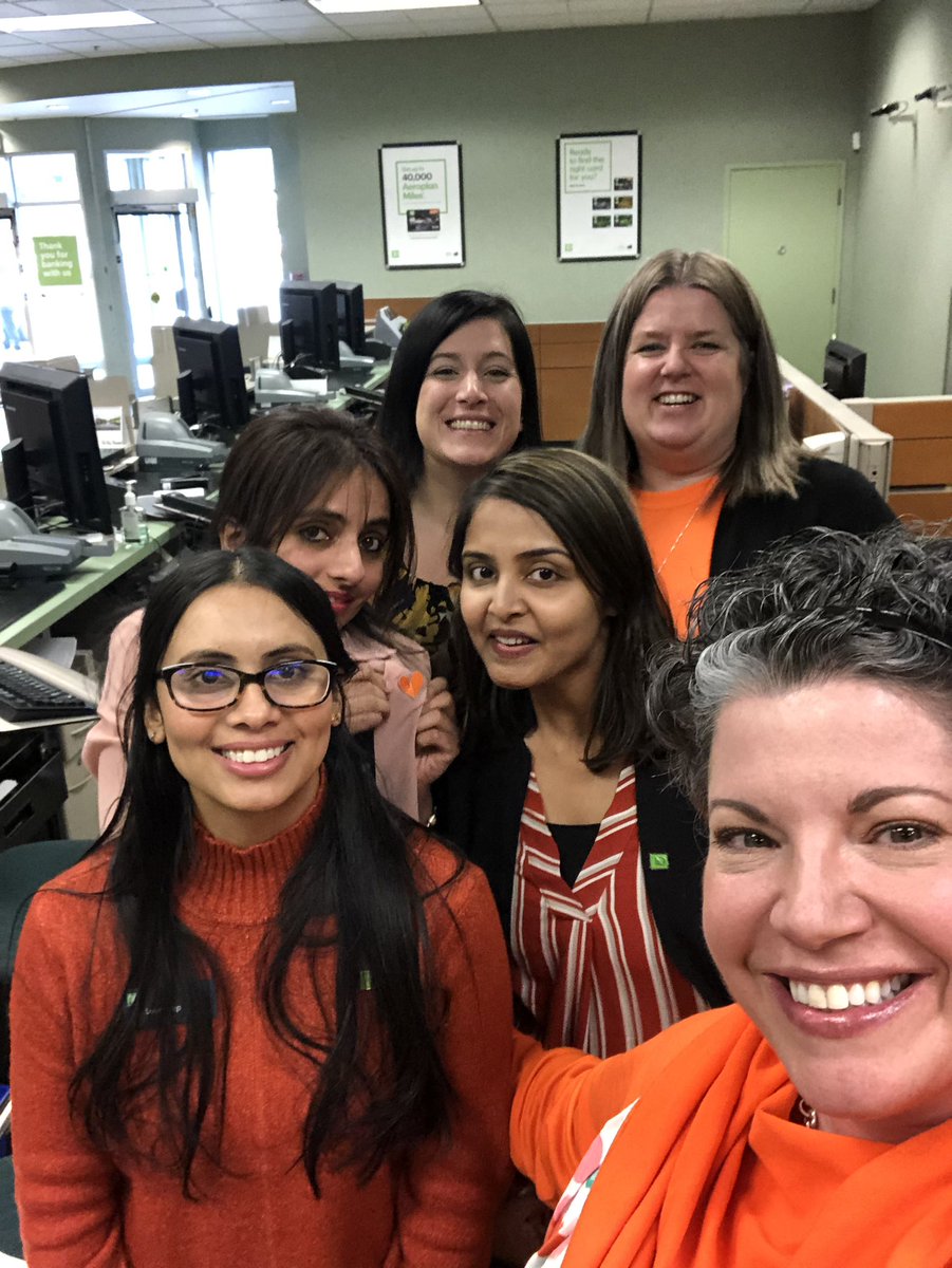 Team Capilano proudly supporting Orange Shirt Day!!  #EveryChildMatters #TDOrangeShirtDay @candacelusok <a href="/GloriaTD/">Gloria Gomez</a> <a href="/robghazal/">Robert Ghazal</a> <a href="/RyanJBarclay_TD/">Ryan</a>