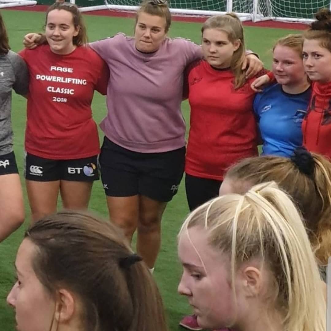 WestSwanseahawk's tweet photo. U18s up next, being put through there paces 💪💪 at the 2nd session of the night for the WRU Girls Skills Development Academy. Well done Girls 🏉🏉👏 #ForTheJersey @cleoohaardy @JoePDavies1988 @CharlotteWool18 @CarysPhillips2 @ospreys_women @HawksRugby @AllWalesSport @CharlyW10 https://t.co/CNq7aHhoVH