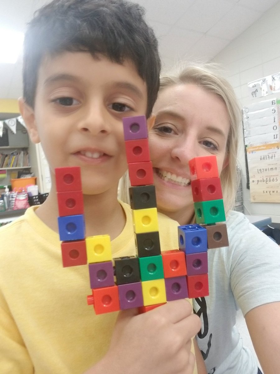 kgbicknell's tweet photo. Math centers!!  We are learning lots! #rhpsisthebest #mathcenters #Kindergarten https://t.co/z6YgOW8bjX