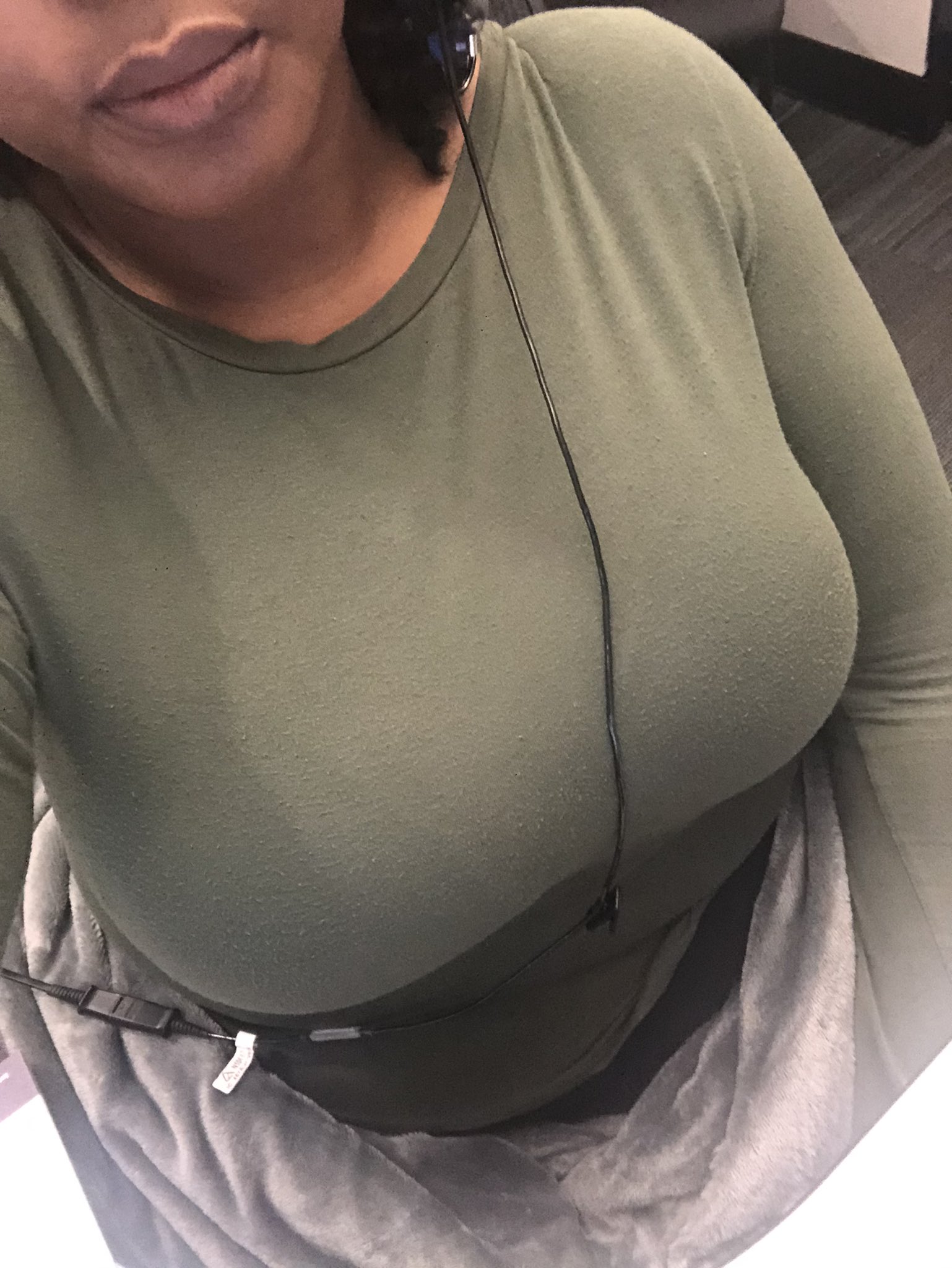 wanderlust on X: For reference, a picture of my shirt today. Older white  woman coworker called herself being nice and warning me about showing too  much cleavage. Where is the cleavage? I