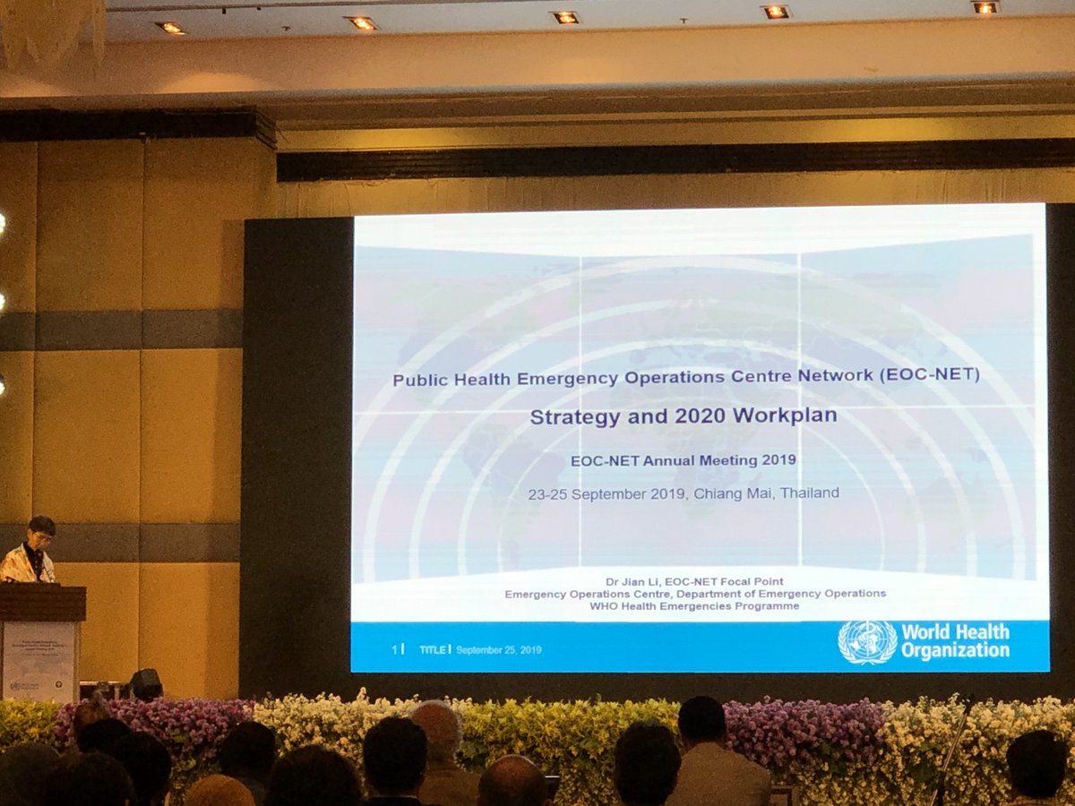 PDC_Global's tweet image. PDC was proud to collaborate with @WHO @CDCgov @HHSGov at the Emergency Operations Center Network #EOCNET Annual Meeting in Chiang Mai, Thailand  who.int/ihr/eoc_net/en/

pdc.org/pdcs-national-…

@WHOEMRO @WHOWPRO @WHOSEARO @WHOAFRO @pahowho @WHO_Europe @gatesfoundation @doddtra