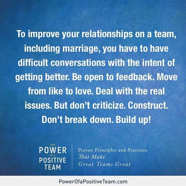 R2LCoaching's tweet image. Great advice from @JonGordon11!  Make a difference in your relationships by having those difficult, productive conversations.  If you&apos;re interested if learning more about how The Power of a Positive Team can help your team contact me at tami@r2lc.com. #POPT #MakeaDifferenceMonday