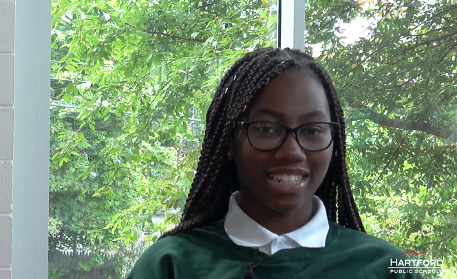 Hartford_Public's tweet photo. 8th Grade student, Alexis from @mlk_sjmiddle
reminds us why it's important to be in #SchoolEveryDay #AttendTodayAchieveTomorrow #attendancematters #FutureMechanicalEngineer @HartfordSuper @HPSEngagement @unitedwayinc @HPLCT @attendanceworks @readingby3rd https://t.co/6yXJu2ySJP https://t.co/sGw2D8FYtZ