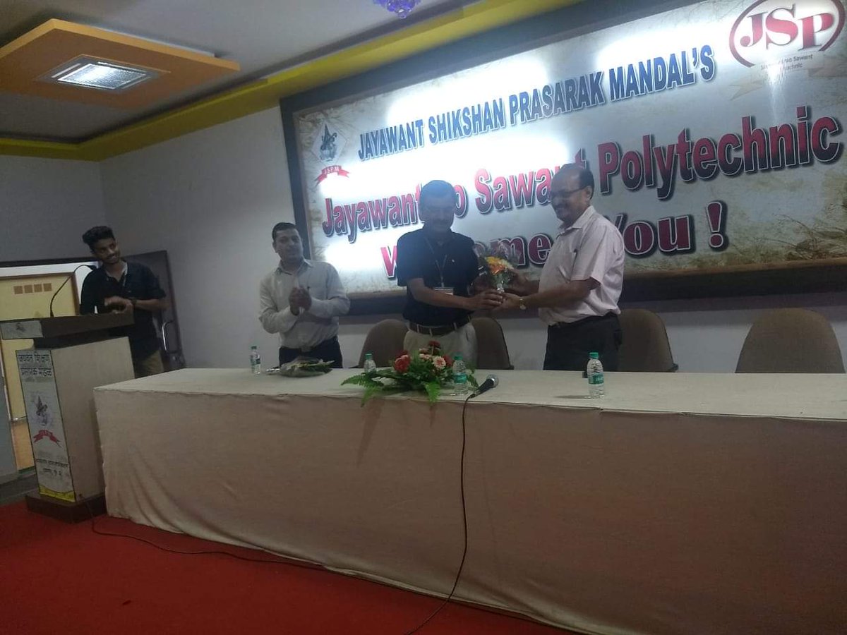 DIPEXofficial's tweet photo. #DIPEX_Talk [ 5 ]
We DIPEX , SRIJAN &amp; ABVP Glad to announce that DIPEX Talk Seminar on INTERNET OF THINGS successfully Organised &amp; done on 28th Sept. 2019 at JSPM  College
Cheif Guest - Er.Pradeep Tupe
(Vice President PMA).
Speaker Prof.Vaibhav Khatvkar
( Comp dept , Coep ) https://t.co/02n3iqrwOJ