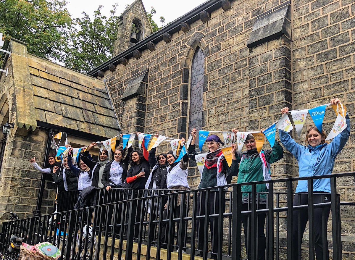hopon_bike's tweet photo. Proud to see an 18 month project come to fruition: Leading a group from Learn to Ride to completing an #Interfaith ride pushing and empowering them, making friends along the way. This by no means is the last ride, it’s just the beginning of our journey #mosque #church #synagogue https://t.co/kcgLbP3cQq