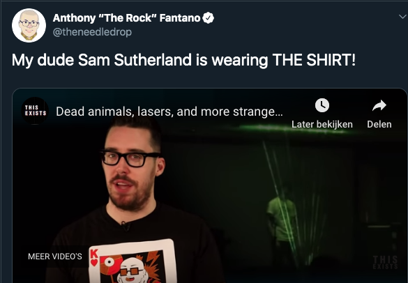 GBlink155's tweet photo. @theneedledrop return the favor to your dude Sam by being a guest on @blink155pod https://t.co/Hguv5wms5l