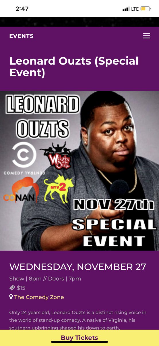 FunnyManBiggz's tweet photo. Soooooo I went out on a limb and asked my homie for a small favor and he delivered now I can’t let him down I’m super excited!!! In other words pull up to the Comedy Zone in Charlotte November 27th Nigga!!! #GodBeWorkin #EverybodyLovesBiggz #BiggzFactz https://t.co/En2GPRJ5gs