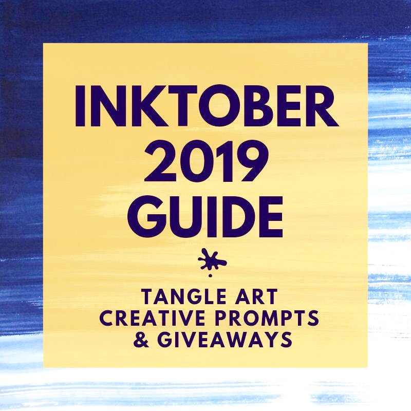 TangleList's tweet image. Inktober 2019 Guide to Tangle Art Challenges &amp;amp; Giveaways tanglelist.com/inktober-2019-…