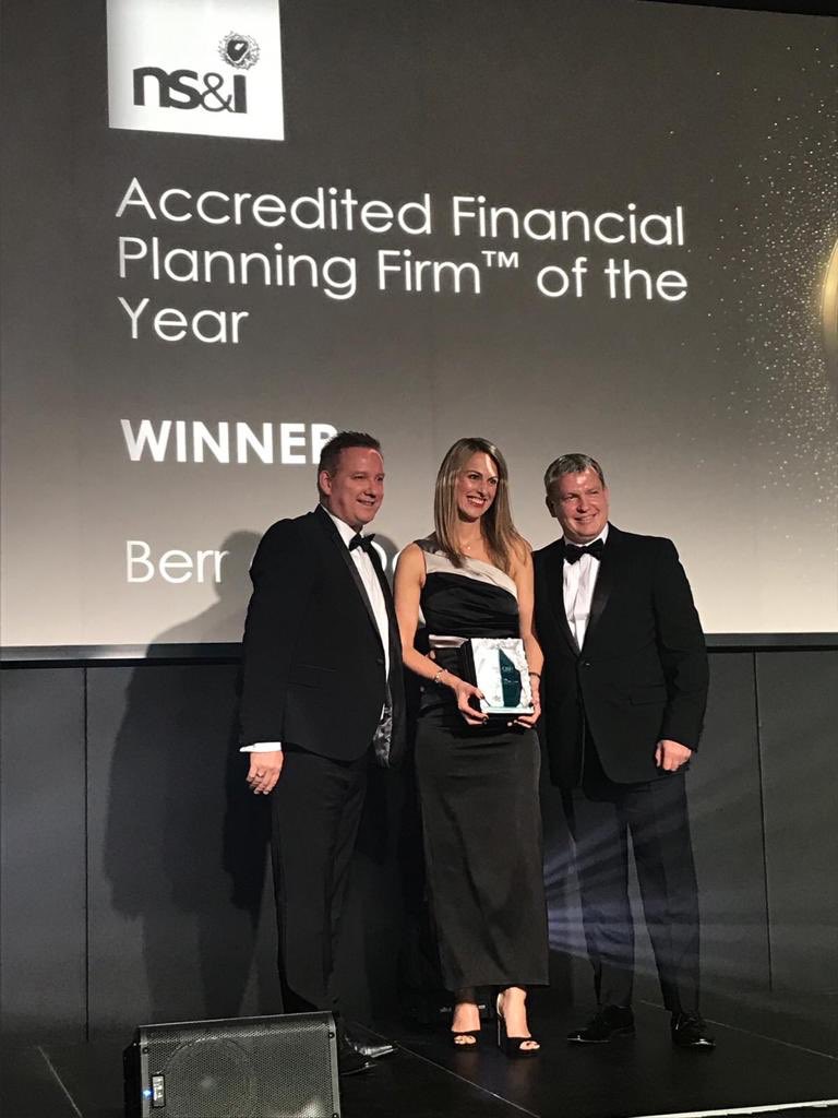BerryandOak's tweet image. Delighted to be able to tell you we’ve won the @CISI accredited Firm of the year award. This means so much to us and to be recognised as the leaders in financial planning. Special thank you to our team and clients. #FPConf19 #Proud