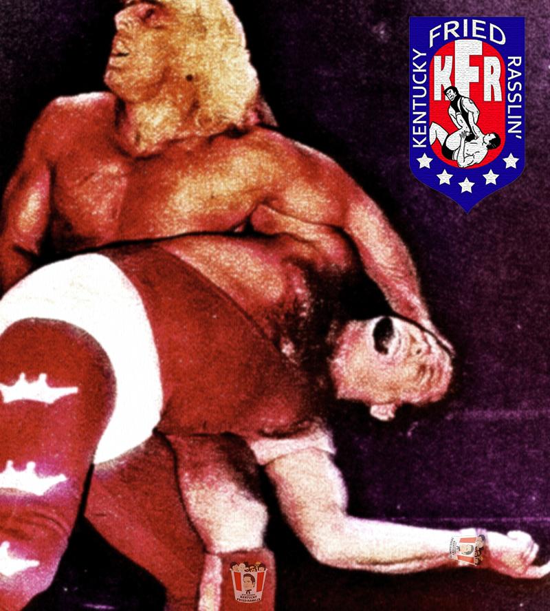 TravScottBowden's tweet photo. Today's #KFRNowInColor: Rare shot from the 9.30.85 Memphis bout between @JerryLawler and @RicFlairNatrBoy; most photos in circulation are from their bout at Rupp Arena in Lexington weeks earlier. https://t.co/p4uI3S0UQu