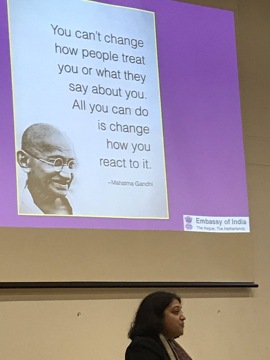 LucyHWood's tweet image. “In a gentle way, you can shake the world.” Inspiration from the words of Gandhi shared with #JSV today on the advent of his 150th birth anniversary. #JSVassembly
