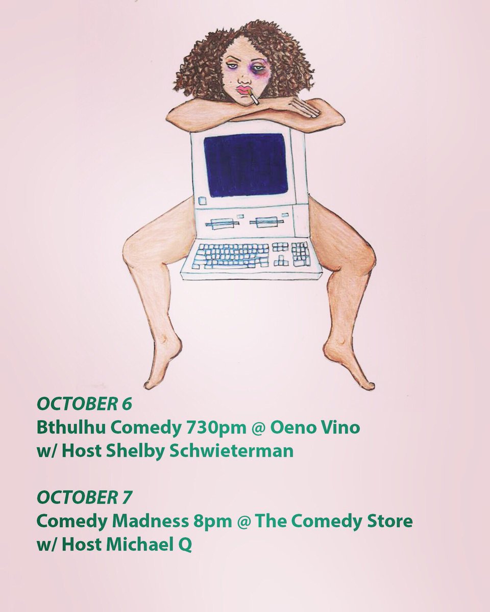 RGLeeCoco1's tweet image. I know I’m posting to a twitter feed that is probably filled with more tumble weeds than people but fuck it! Got to try! Come see me be funny!!