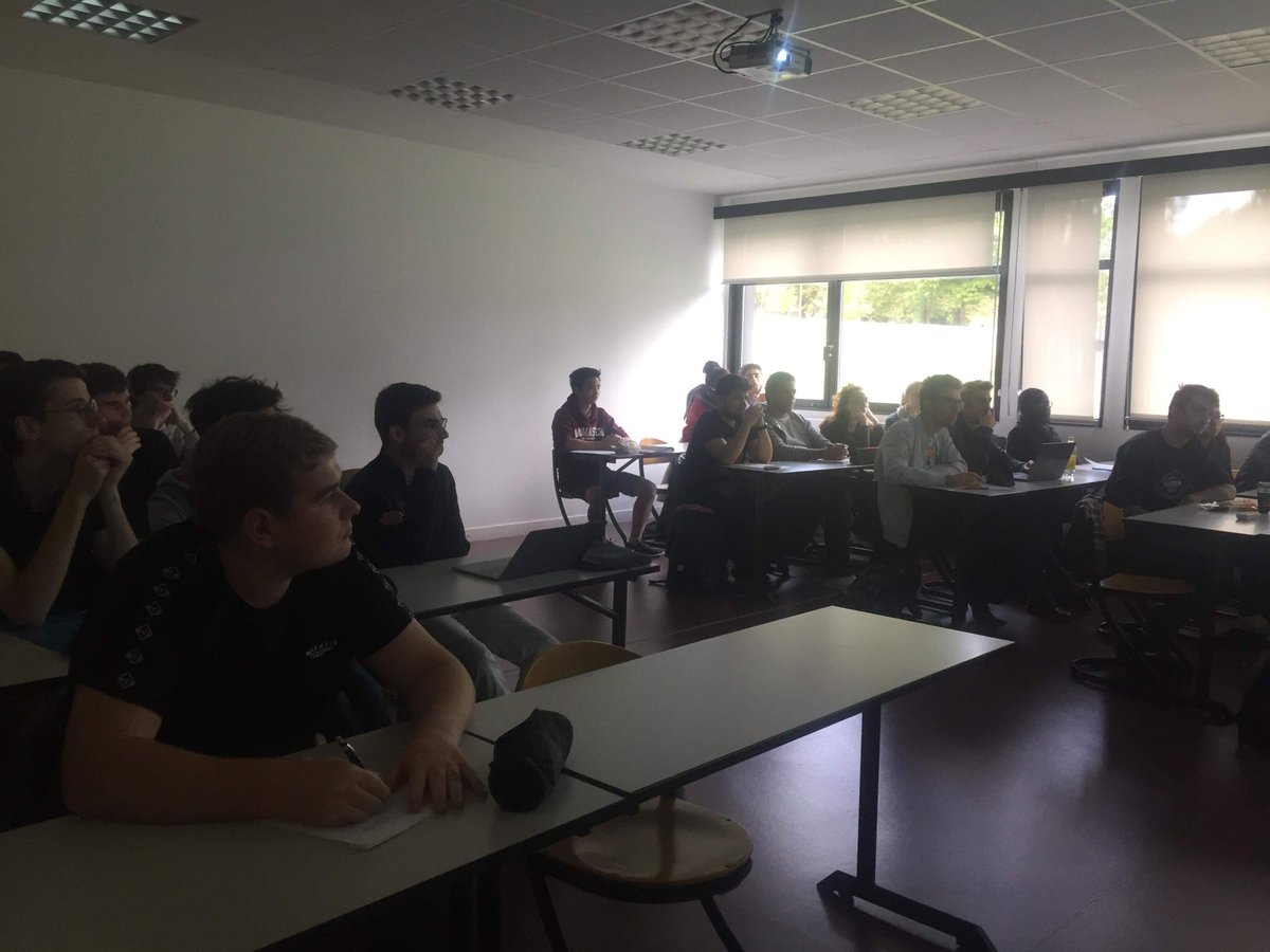 Telecom Nancy Services (@tnservices) on Twitter photo Première formation en cadre légal, gestion associative et RH pour notre équipe et nos candidats avec Matthieu, notre Vice-Président et Serge, notre responsable RH !
Merci à <a href="/TELECOMNancy/">TELECOM Nancy</a> pour les locaux 👍
#WeAreJE Première formation en cadre légal, gestion associative et RH pour notre équipe et nos candidats avec Matthieu, notre Vice-Président et Serge, notre responsable RH !
Merci à <a href="/TELECOMNancy/">TELECOM Nancy</a> pour les locaux 👍
#WeAreJE