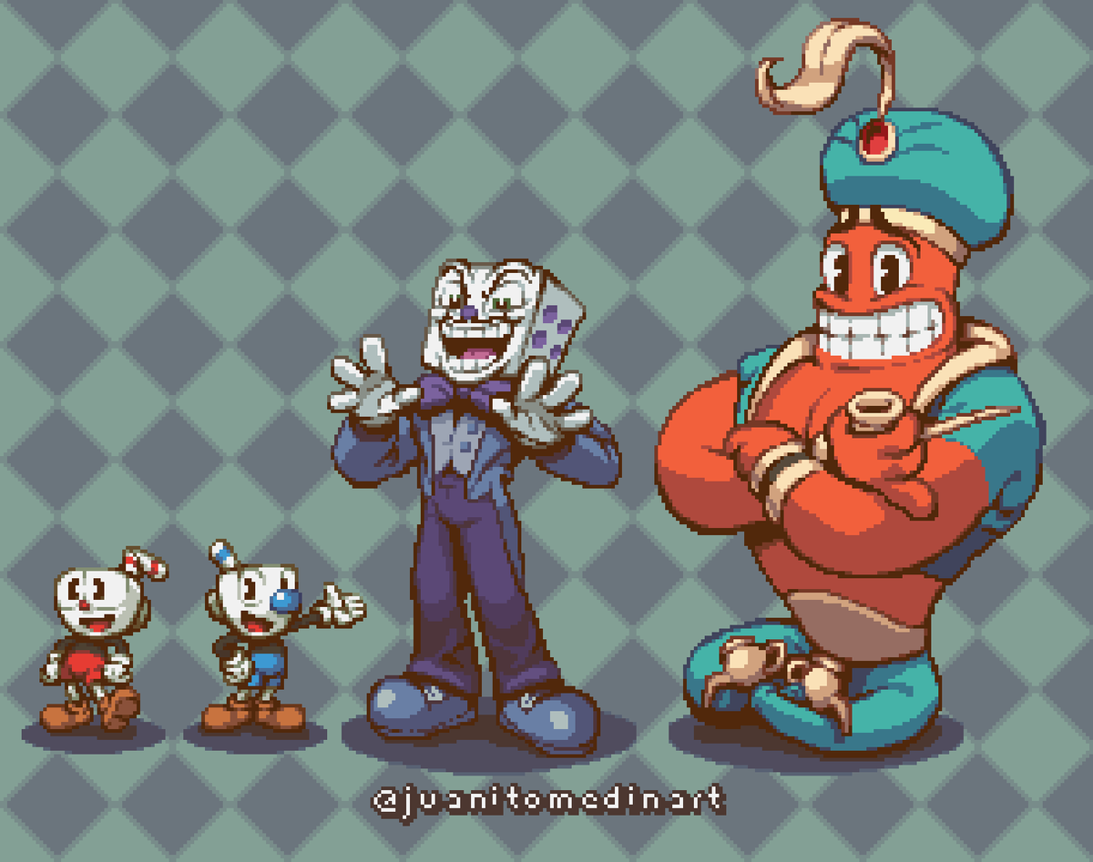 Since I'm using Cuphead and Mugman's sprites as reference of size...