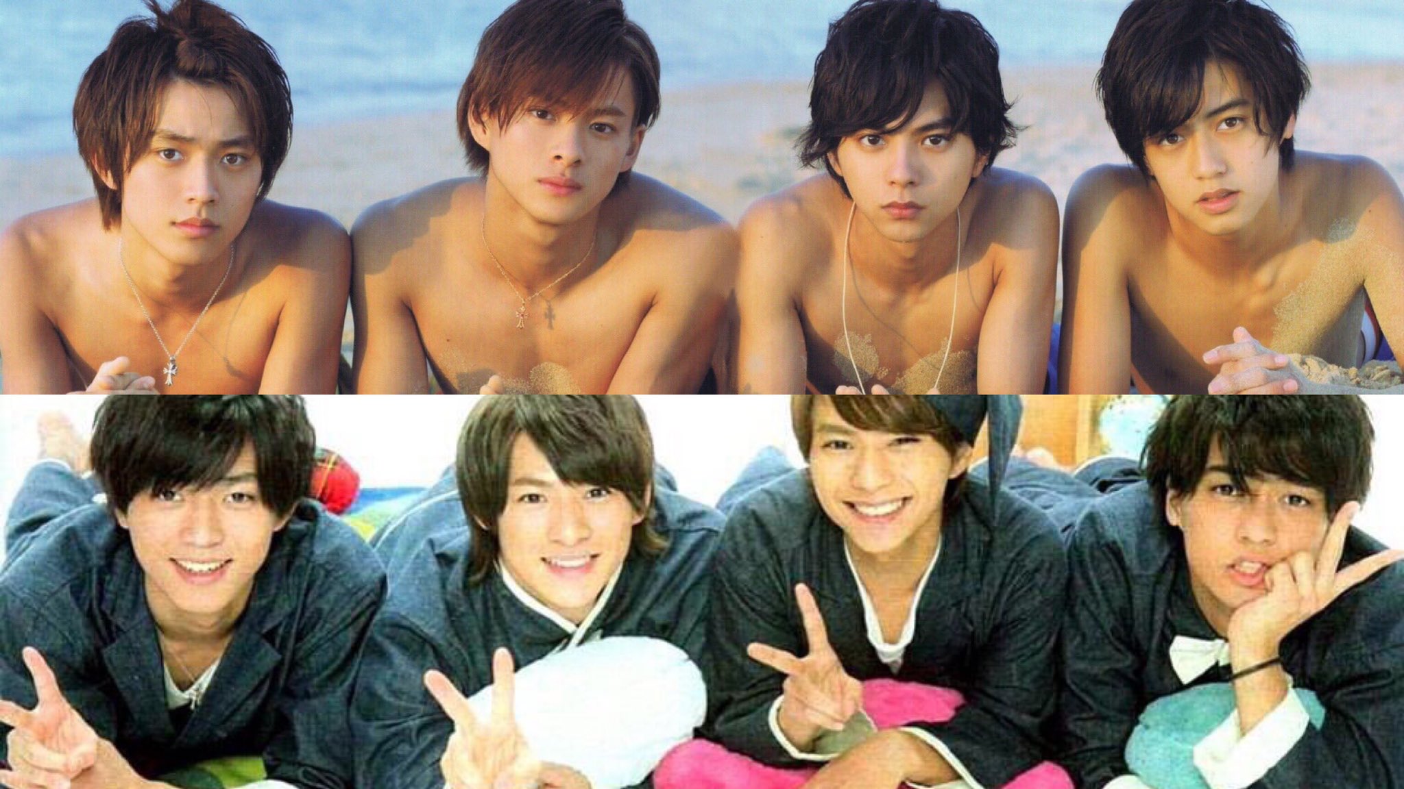 米 1枚目 16年のmr King と 佐藤勝利くん 2 3 4枚目 19年のそれぞれの表紙を飾る4人 三年越しの永瀬廉さん 平野紫耀さん 佐藤勝利さん 髙橋海人さん 成長がすごい T Co Fqgkymcfzn Twitter