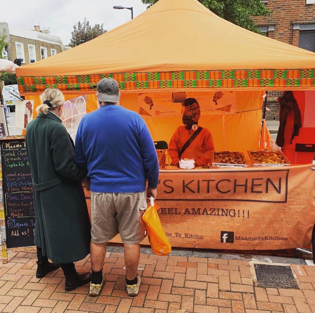 BeecroftFOBS's tweet photo. Excited to try some of @maame_ts_kitchen African food this @croftfest. Known for her fiery Chicken wings amongst other delectable delights! vegan options available!  #AfricanFood #Foodie #FoodStall #Vegan  #Croftfest #CroftonPark #SE4 #SELondon #CommunityLove #CommunityEvent https://t.co/UnE1fWvwyY