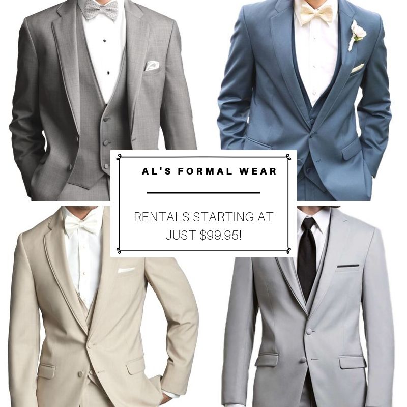 Al's Formal Wear Locations Close Abruptly, Leaving, 50 OFF