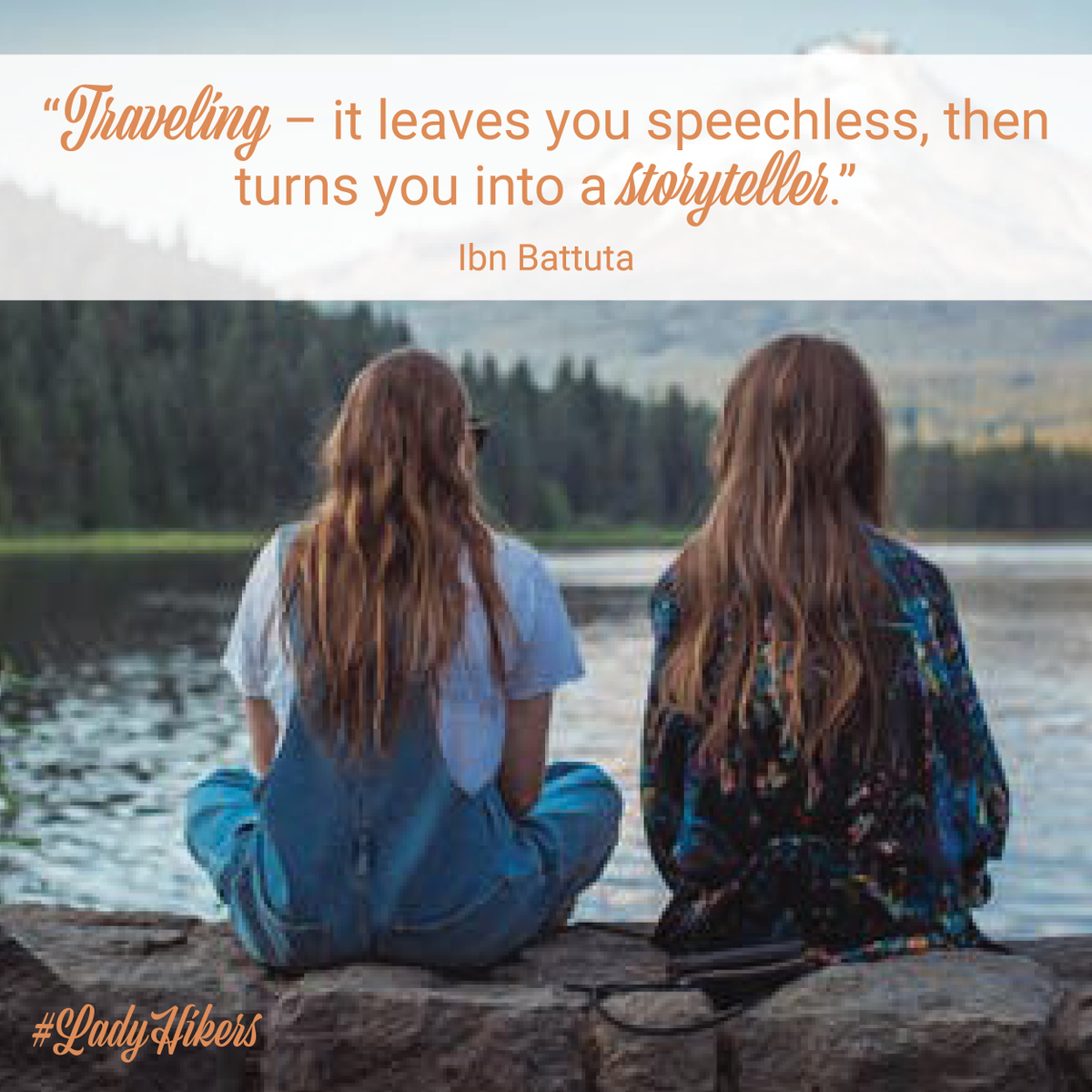 HikersLady's tweet photo. What #destination have you traveled to that you still get excited to tell friends about!? #MotivationMonday #LadyHikers #nature https://t.co/cqxNjan8GL