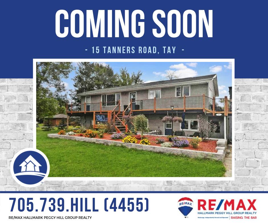 ⏰😍 COMING SOON - BEAUTIFUL RAISED BUNGALOW WITH VIEWS OF GEORGIAN BAY! peggyhill.com/?p=7018898082

📍 15 Tanners Road, Tay

#HomeToStay #ComingSoon #RealEstate #RaisedBungalow #Views #GeorgianBay #Pool #FullyFinished #WalkoutBasement #InlawSuite #ThePeggyHillTeam #RemaxHallmark