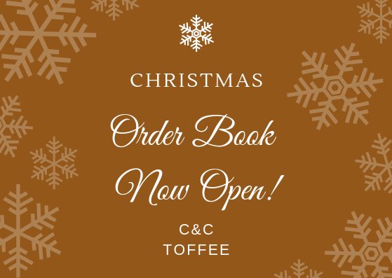 Let me know your favourite festive toffee flavours 
😋✨🧡✨😋✨🧡✨😋

#CCToffee #Festive #Christmas #UKGifts #SmallBiz #HandmadeHour #WomanInBiz #ShopLocal #MadeInStockton #TeesValley #Teesside