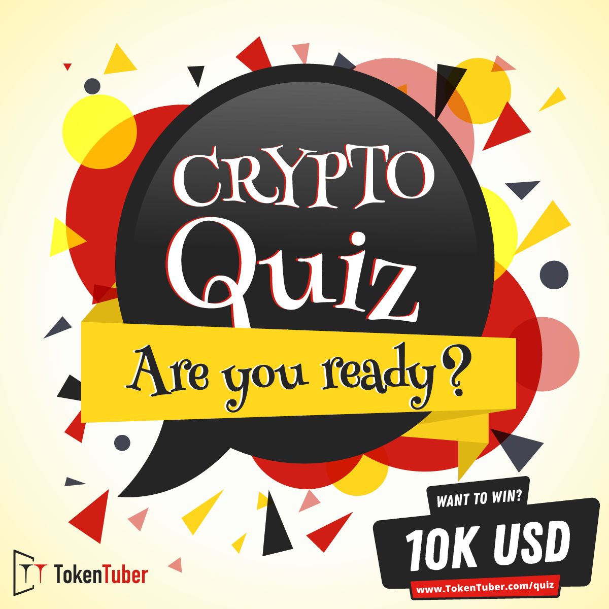 tokentuber's tweet photo. We created an exchange alliance that designed a Crypto Beginner Quiz, see if you have what it takes to be an Accredited Crypto Holder. Test your knowledge and earn $TUBER, share your results to split 10K USD! https://t.co/Xs2b3Rckq3 #TokenTuber https://t.co/1YRLyIrcZ2