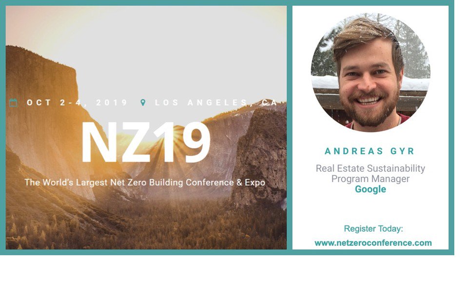 We're excited to join #sustainability leaders from 
<a href="/Google/">Google</a>, <a href="/Microsoft/">Microsoft</a>, and <a href="/BrummittEnergy/">Brummitt</a> to discuss achieving true zero carbon at scale at #NZ19.

Don't miss our session "Operational &amp; Embodied: Achieving True Zero Carbon" - Oct 3 @ 2pm in rom 150C

bit.ly/2m7zitU