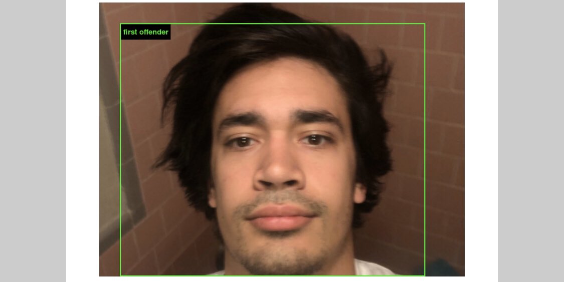 __dwrodri's tweet image. Throwback to when #imagenetroulette actually classified me as a first offender