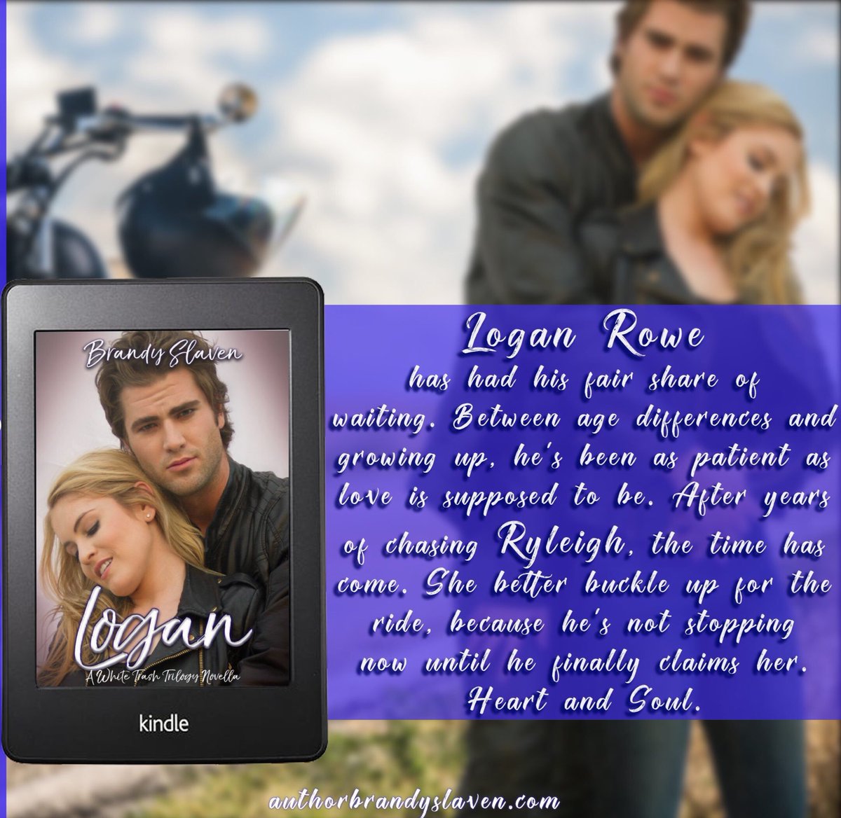 Logan is LIVE! Don’t miss his and Ryleigh’s story! 💙
books2read.com/WTTLogan