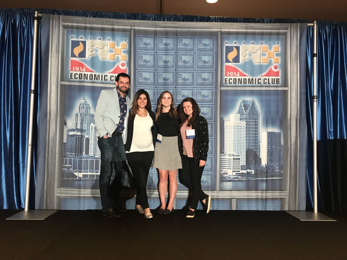 OneMagnify's tweet photo. Our team never stops learning and improving. Last week, we sent members of our Detroit team to both the Detroit Digital Summit and the Detroit Economic Club Young Leader Conference. We can't wait to share our new ideas with clients. #OneMagnifyLife https://t.co/fjSCi7DYhs