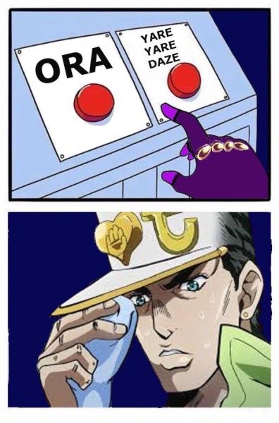Someone help Jotaro choose✨