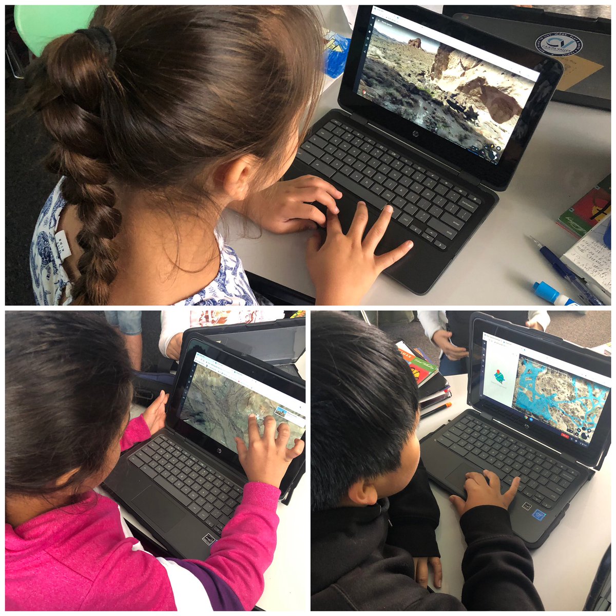 Took a <a href="/googleearth/">Google Earth</a> field trip today! We familiarized ourselves with what makes California’s desert region unlike any other California region. @ChaseTigers