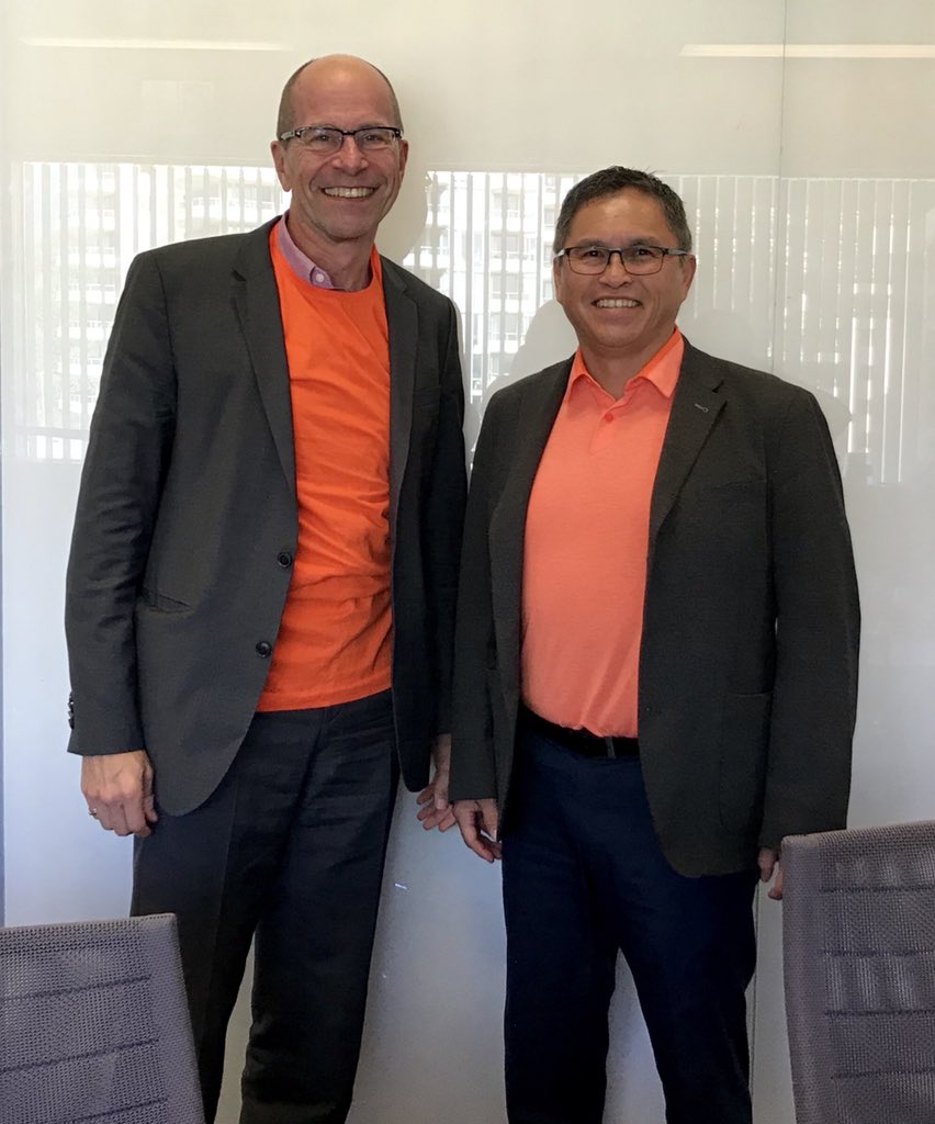 Good mtg on a significant day w <a href="/DoctorsOfBC/">Doctors of BC</a> CEO Allan Seckel @pelsham on the work ahead on Cultural Safety &amp; Humility.  

#CuturalSafetyAndHumility
#BetterTogether 
#OrangeShirtDay