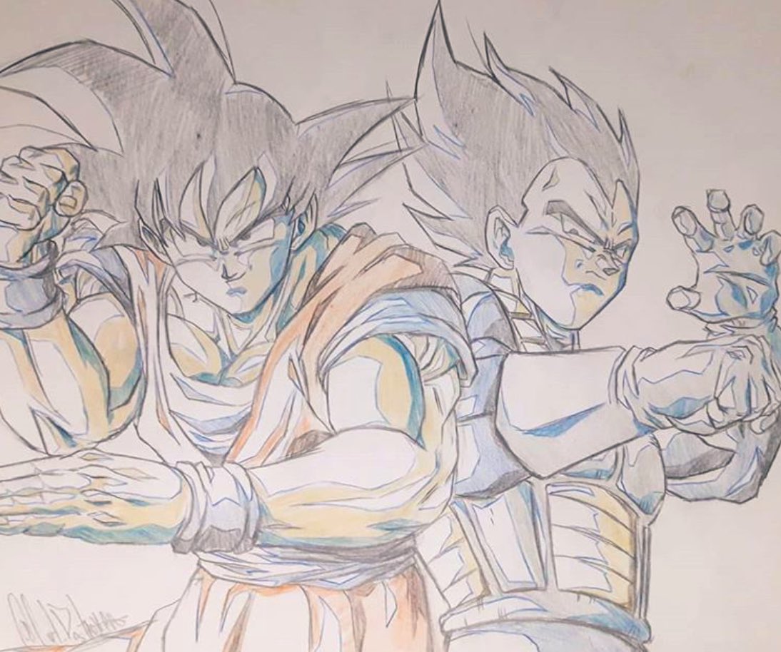 Tony_Mr_P's tweet photo. Et ses crayonnés, on en parle ?! Je suis littéralement en love ! Pffff de toute beauté ! 🙏
#DragonBallZ #CatDestroyer https://t.co/k4IXWUMWtv