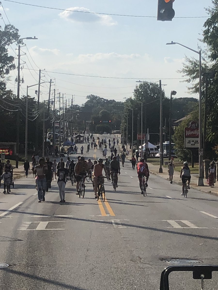 GetFitMSM's tweet image. Representing at Atlanta Streets Alive in Southwest ATLANTA #HealthyCampus in the community @MSMEdu @MSMPres