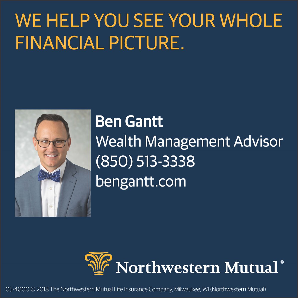 Thank you Ben Gantt - Northwestern Mutual for your continued support of TBA! <a href="/cyberattorney/">John Sawicki</a> @BodiLaw <a href="/dickslaw/">Dick Collins</a> <a href="/MillesLaw/">Milles Law</a> <a href="/seandesmondlaw/">Sean Desmond</a> <a href="/JamiColeman_Esq/">Jami Coleman</a> <a href="/TBAYoungLawyers/">Tallahassee Young Lawyers</a> <a href="/gc2esq/">GC Murray</a> <a href="/sidbigham/">Sidney C Bigham III</a>